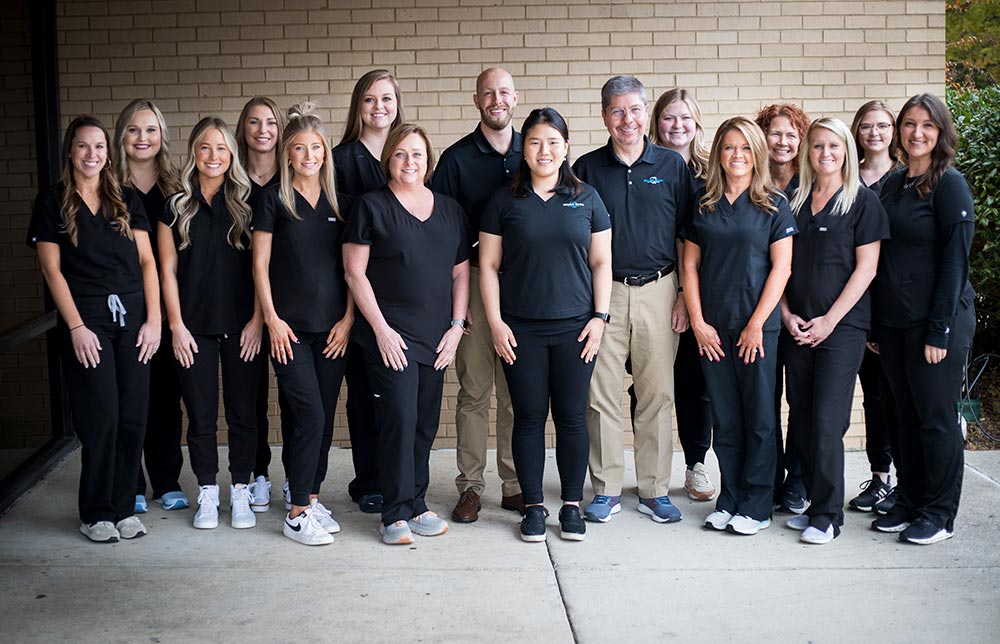 The team of Singing River Dentistry in Muscle Shoals, AL