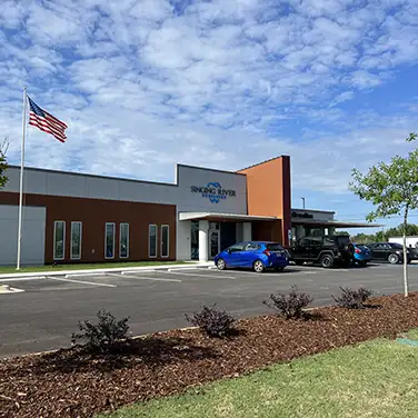 Exterior photo at Singing River Dentistry in Athens, AL.